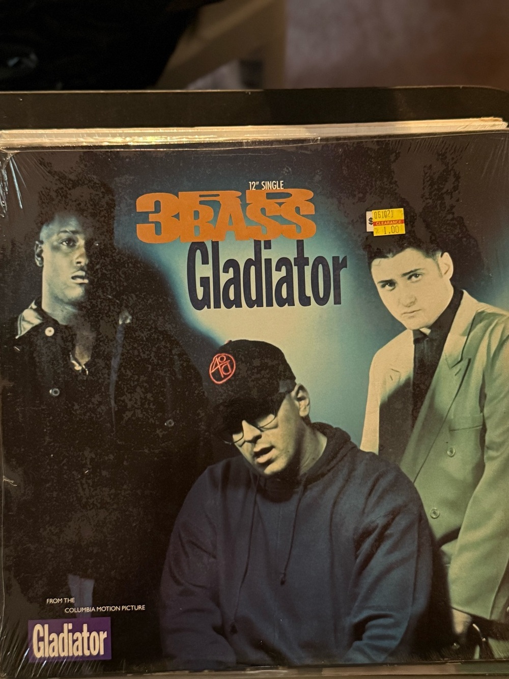 3rd Bass Gladiator 12" Single Vinyl - Blue/Black Cover